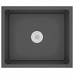 Handmade Kitchen Sink Black Stainless Steel