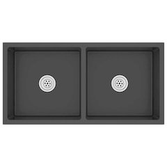 Handmade Kitchen Sink Black Stainless Steel