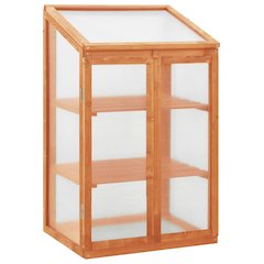 vidaXL Greenhouse 23.6"x17.7"x39.4" Firwood, 314848