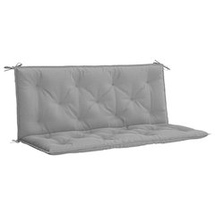 Garden Bench Cushion Set of 2 Gray Oxford fabric (100% polyester)