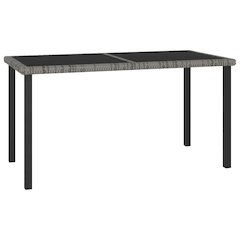 Garden Dining Table Grey