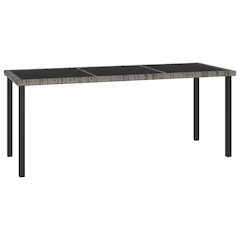 Garden Dining Table Grey