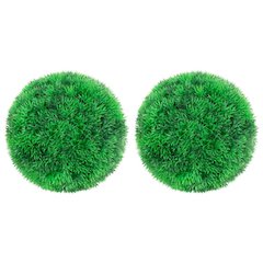 Artificial Boxwood Ball Lush mixed green Polyethylene Medium