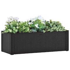 Raised Bed Anthracite Polypropylene 39.4x16.9x13.0 in Raised Bed