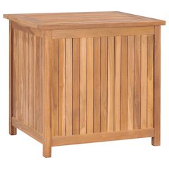 Storage Box Warm teak wood color Solid Teak Wood Compact