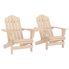 Garden Chair Natural Wood Solid fir wood Standard Ergonomic