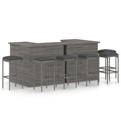 Garden Bar Set Gray