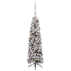 Artificial Christmas Tree Green PVC, steel 59.1 in tall