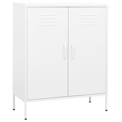 Storage Cabinet White Steel Medium Storage Cabinet Rectangular