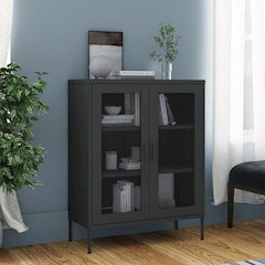 Storage Cabinet Anthracite Steel Medium Storage Cabinet