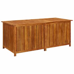 Storage Box Natural Wood Solid Acacia wood 68.9 x 31.5 x 29.5 in