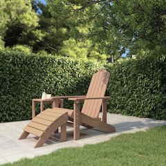 Garden Chair Brown HDPE (High Density Polyethylene) Standard