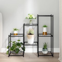 Flower Stand Black Powder-coated iron Medium Flower Stand