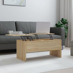 Coffee Table Sonoma Oak Engineered Wood Medium Coffee Table
