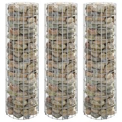 Gabion Raised Bed Silver Galvanized steel Medium Durable