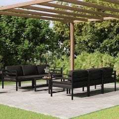 Garden Lounge Set Anthracite