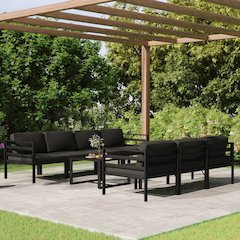 Garden Lounge Set Anthracite