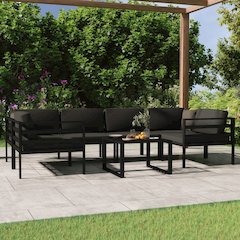 Garden Lounge Set Anthracite