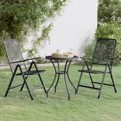 Garden Dining Set Anthracite
