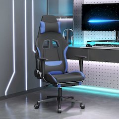 Gaming Chair Black and Blue