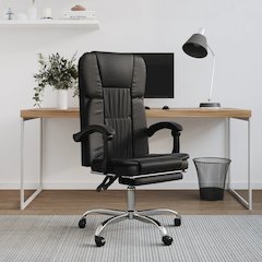 Reclining Office Chair Black