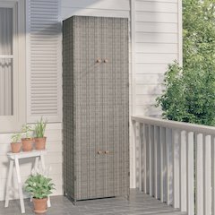 Garden Storage Cabinet Gray