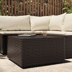 Garden Coffee Table Brown