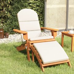 Garden Chair Cream white (cushion)