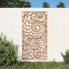 Garden Wall Decoration Rusty Corten Steel 41.3 x 21.7 in