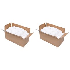 Filter Ball White Polyethylene 3.1 lbs package Lightweight