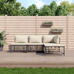 Garden Lounge Set Anthracite