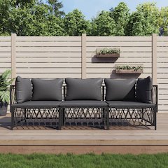 Garden Lounge Set Anthracite