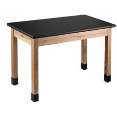 NPS® Wood Science Lab Table, 30 x 72 x 30, HPL Top