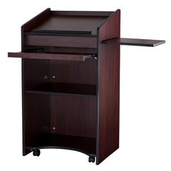Oklahoma Sound® Aristocrat Non-Sound Lectern, Mahogany