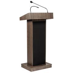 Oklahoma Sound® Orator Lectern, Ribbonwood