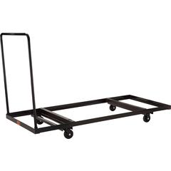 NPS® Folding Table Dolly For Horizontal Storage, Up To 72"L
