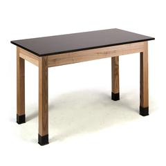NPS® Wood Science Lab Table, 24 x 48 x 30, Phenolic Top