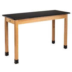 NPS® Wood Science Lab Table, 24 x 48 x 36, HPL Top
