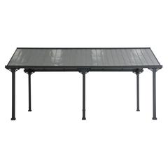 Pritchard Heavy Duty Outdoor Carport with Powder-coated  Steel Roof and Frame