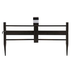 Sunjoy Cromwell Solar Garden Border Fencing Brown (5PK)