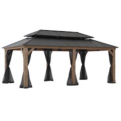 12 ft. x 20 ft. Outdoor Patio Steel Hardtop Gazebo