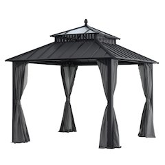 10 ft. x 10 ft. Kingston Extra-Tall, Wide Hardtop Gazebo