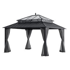 14 ft. x 12 ft. Kingston Extra-Tall, Wide Hardtop Gazebo