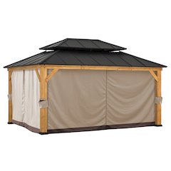 Gazebo Universal Replacement Privacy Curtain