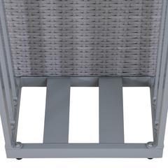 Pickford Towel Rack and Hamper (Grey)