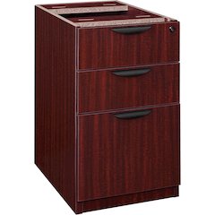 Legacy Box Box File Pedestal- Mahogany