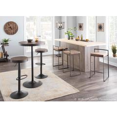 Antique, Brown Dakota Pub Set