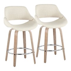 Fabrico 26" Fixed-Height Counter Stool - Set of 2