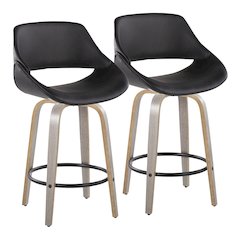 Fabrico 26" Fixed-Height Counter Stool - Set of 2