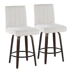 Hank 26" Fixed-Height Counter Stool - Set of 2